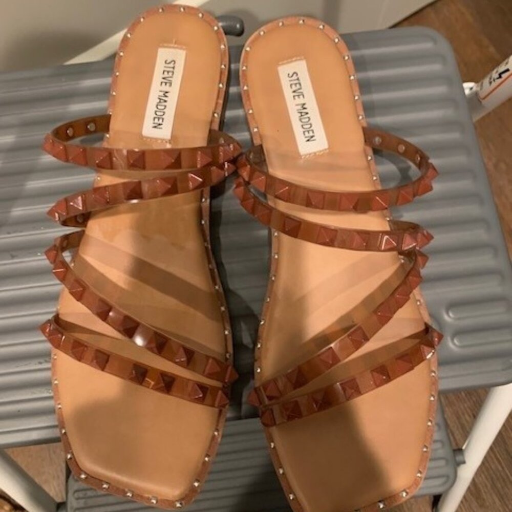 Steve Madden Slip-On Slides Sandals - Size 9.5 - image 3
